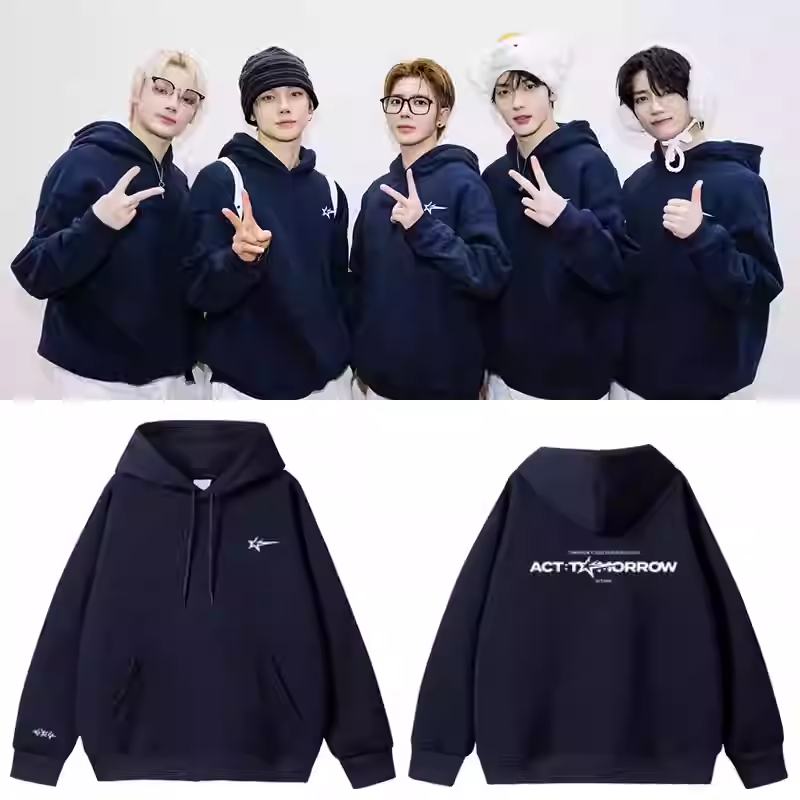 TXT 2026 World Tour Act Tomorrow Merch Inspired Hoodie
