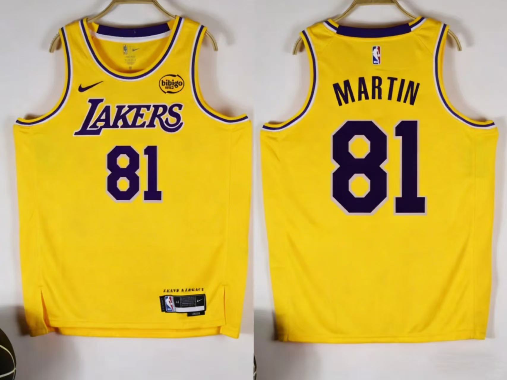 CORTIS LA Lakers Customized Basketball Jersey