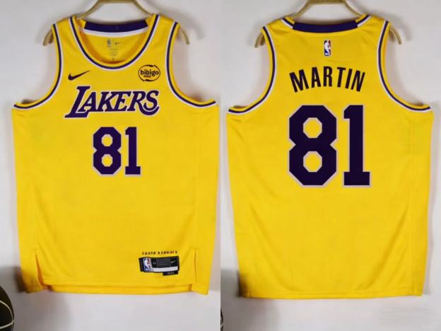 CORTIS LA Lakers Customized Basketball Jersey