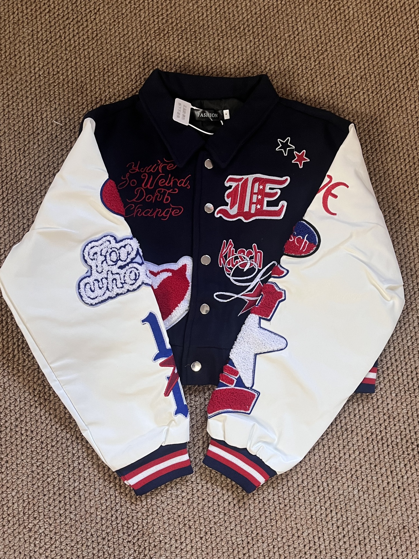 IVE Kitsch Short Baseball Jacket-wonyoung IVE