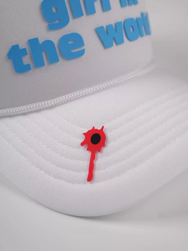 Blackpink Jennie Inspired Happiest Girl In The World Print Cap Hat