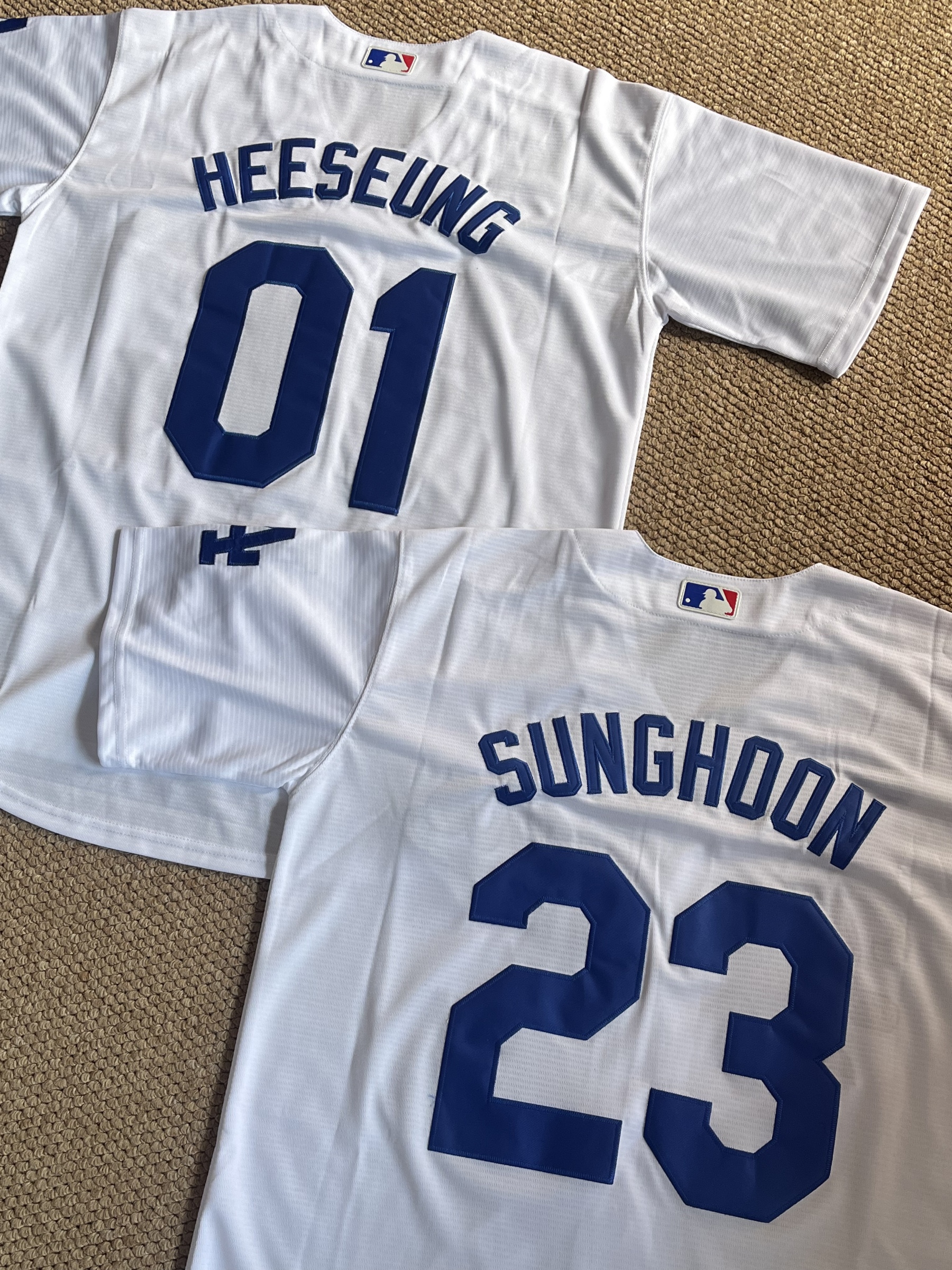Enhypen Custom Dodgers Baseball Jersey