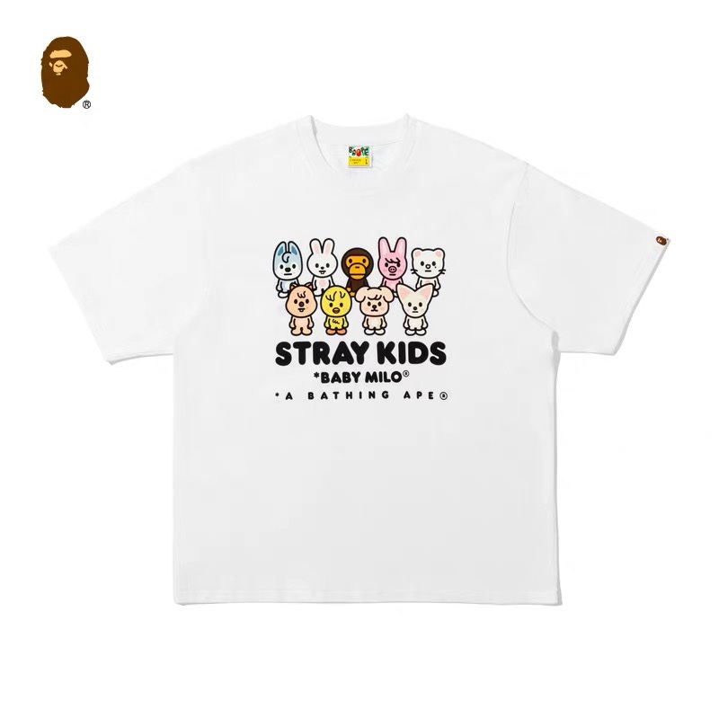 Straykids Bape Inspired Family Milo Tee