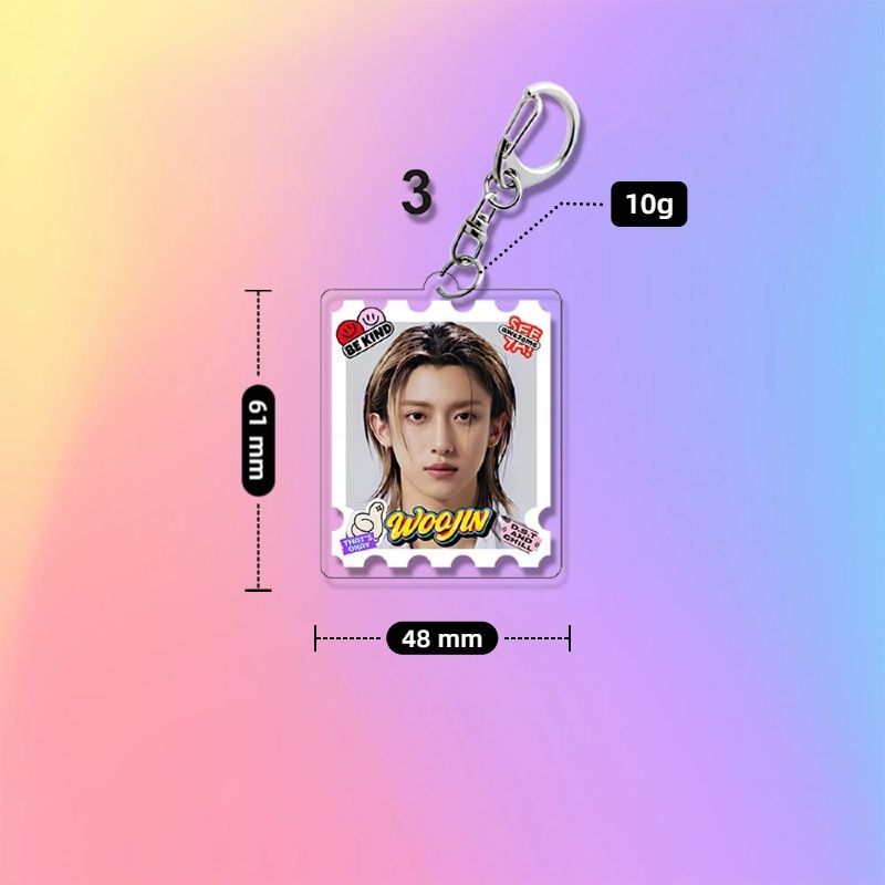 lngshot Acrylic keyring keychain pendant