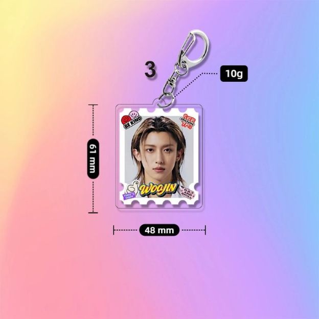lngshot Acrylic keyring keychain pendant