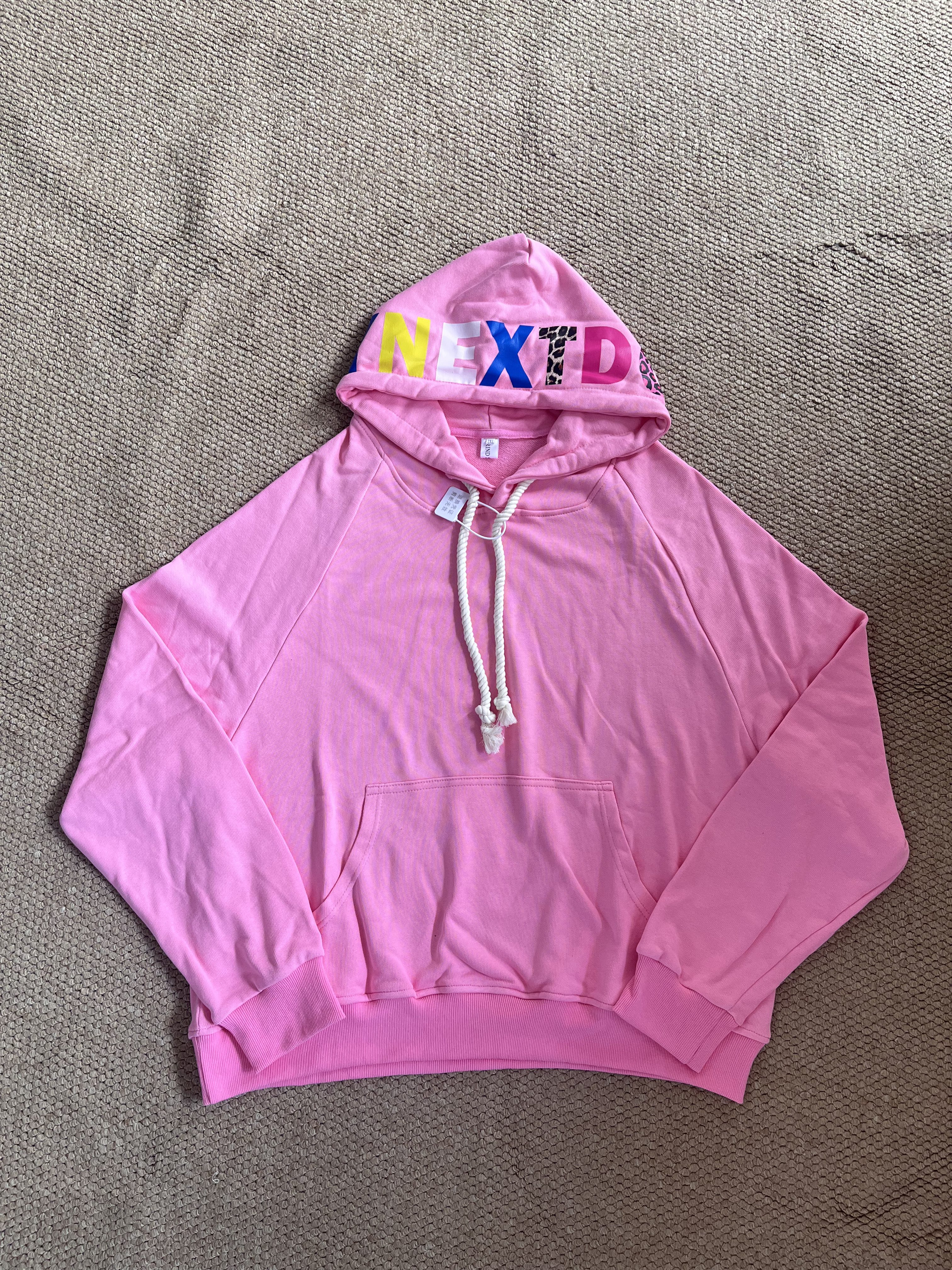 BND one and only stage inspired PINK HOODIE-boynextdoor