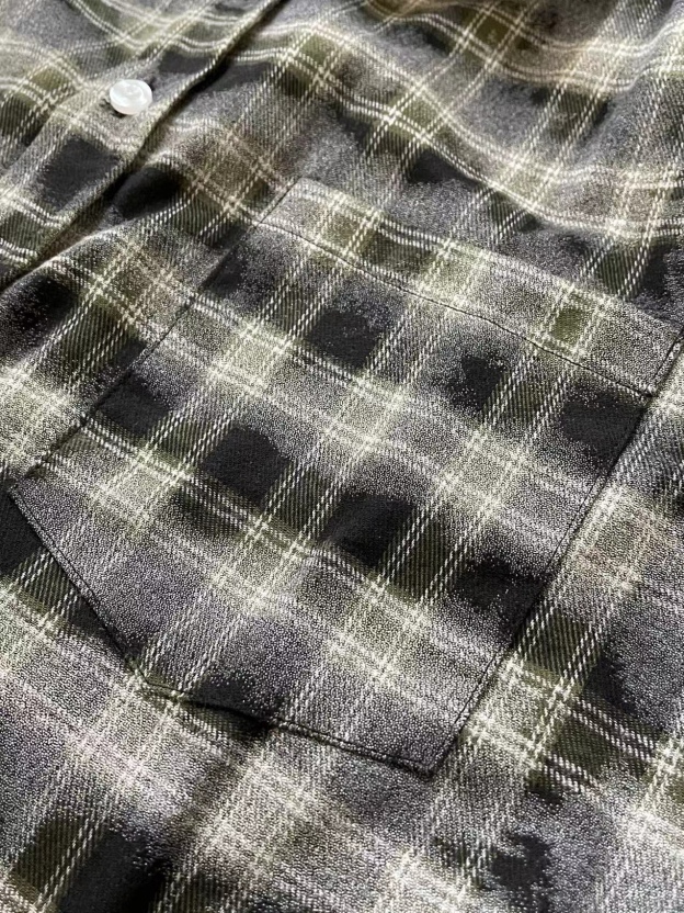 LE SSERAFIM Chaewon Inspired Plaid Shirt