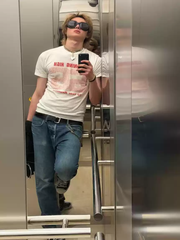Cortis Martin Inspired Letter Number 66 Print T-Shirt