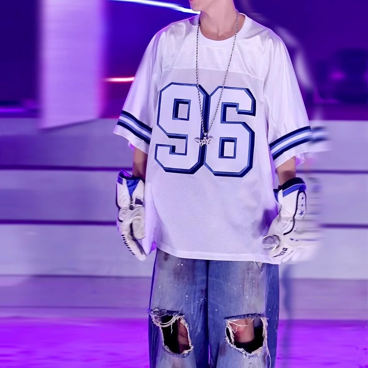 SEVENTEEN HOSHI Inspired Baseketball Jersey Tee