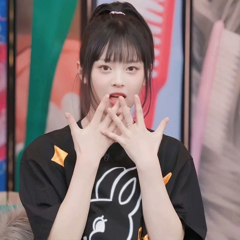 Newjeans inspired bunny print oversized t-shirt