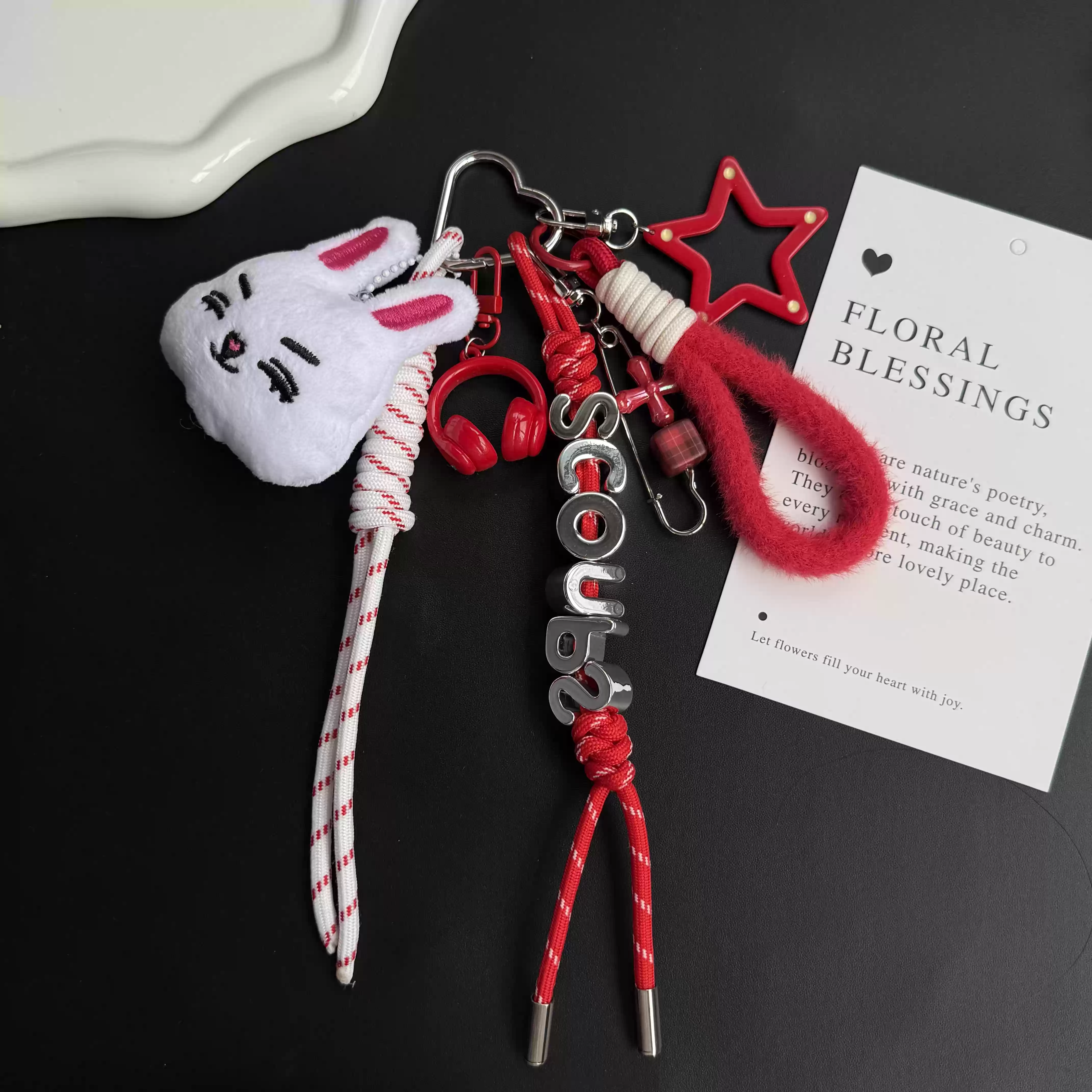 Seventeen Custom Plush Bag Charm-Handmade Keychain for Carats