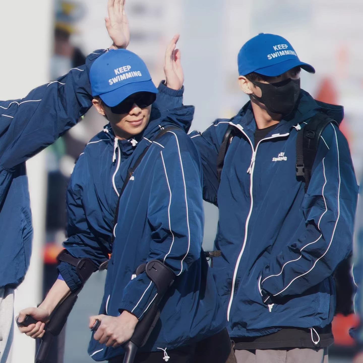 BTS SWIMMING inspired Keep Swimming Baseball Cap Hat