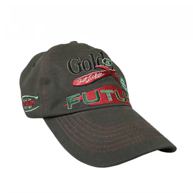Cortis James Inspired Goldmine Future Embroidered Cap Hat