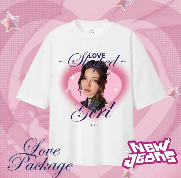 Newjeans Custom Member Printed T-Shirt