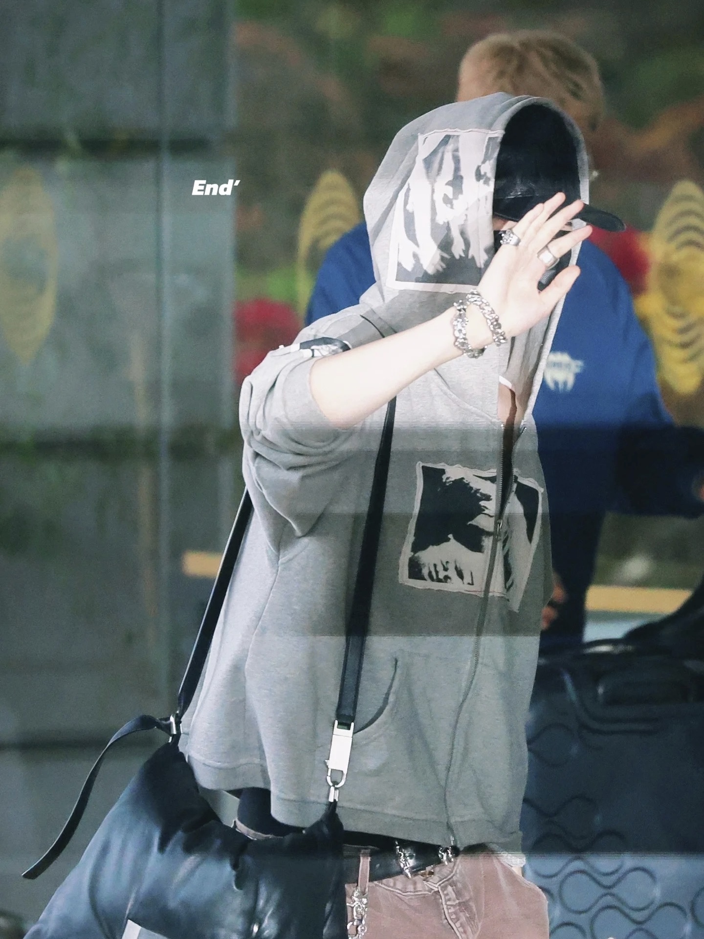 Enhypen Niki Inspired Graphic Hoodie Jacket