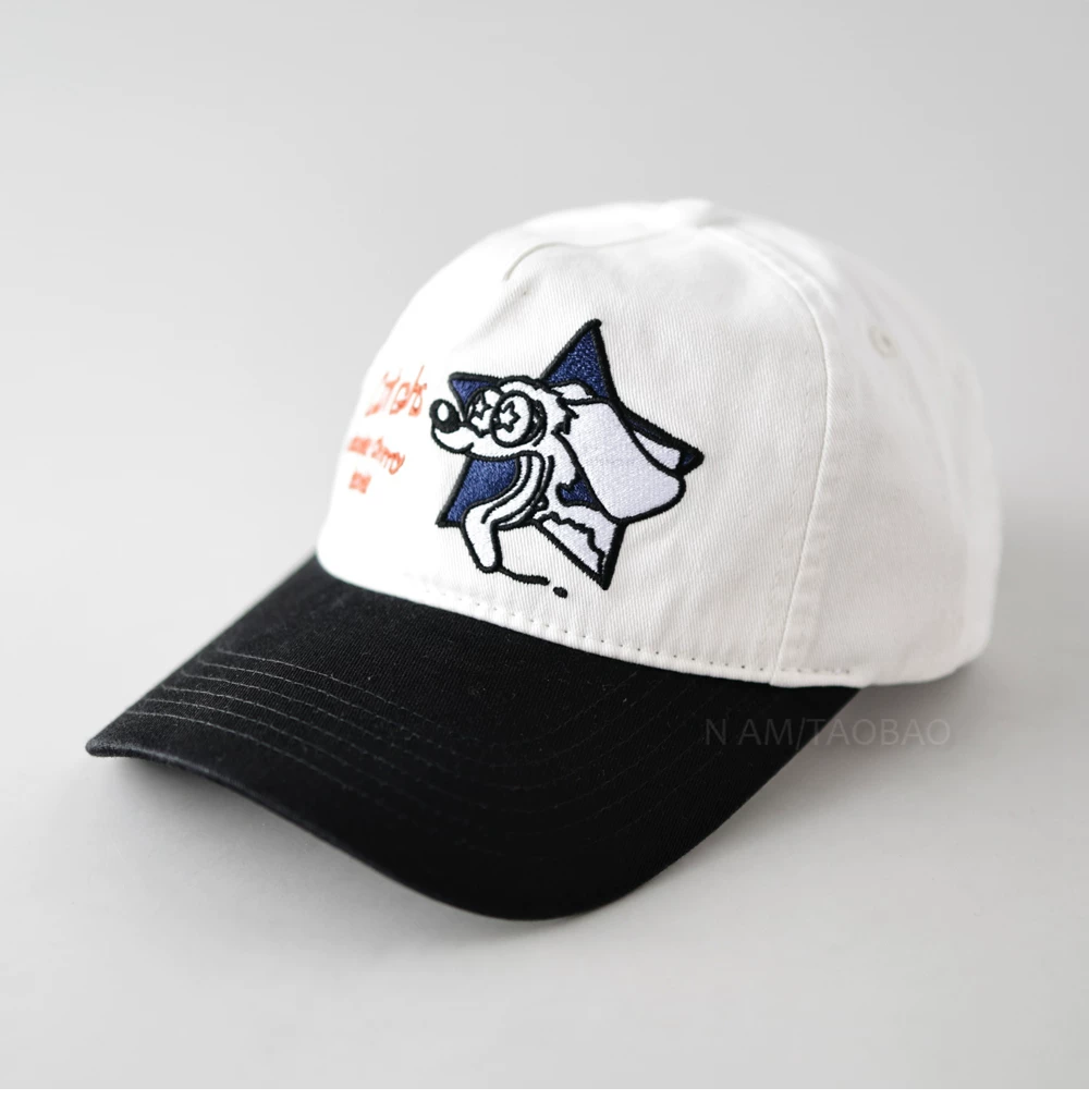 BTS V Taehyung Inspired Cotchs Puppy Embroidery Baseball Cap Hat