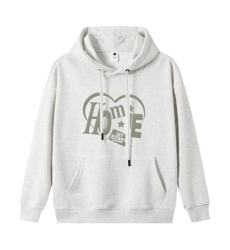 Boynextdoor Woonhak Inspired Heart Home Graphic Print Hoodie