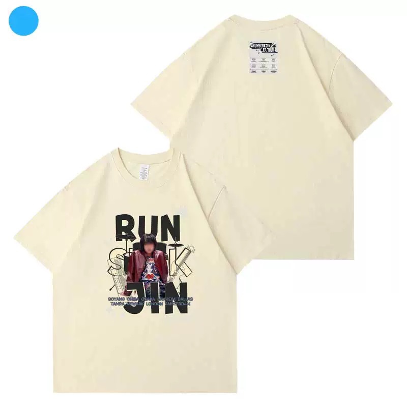 BTS JIN RUN SEOKJIN TOUR-INSPIRED TEE 