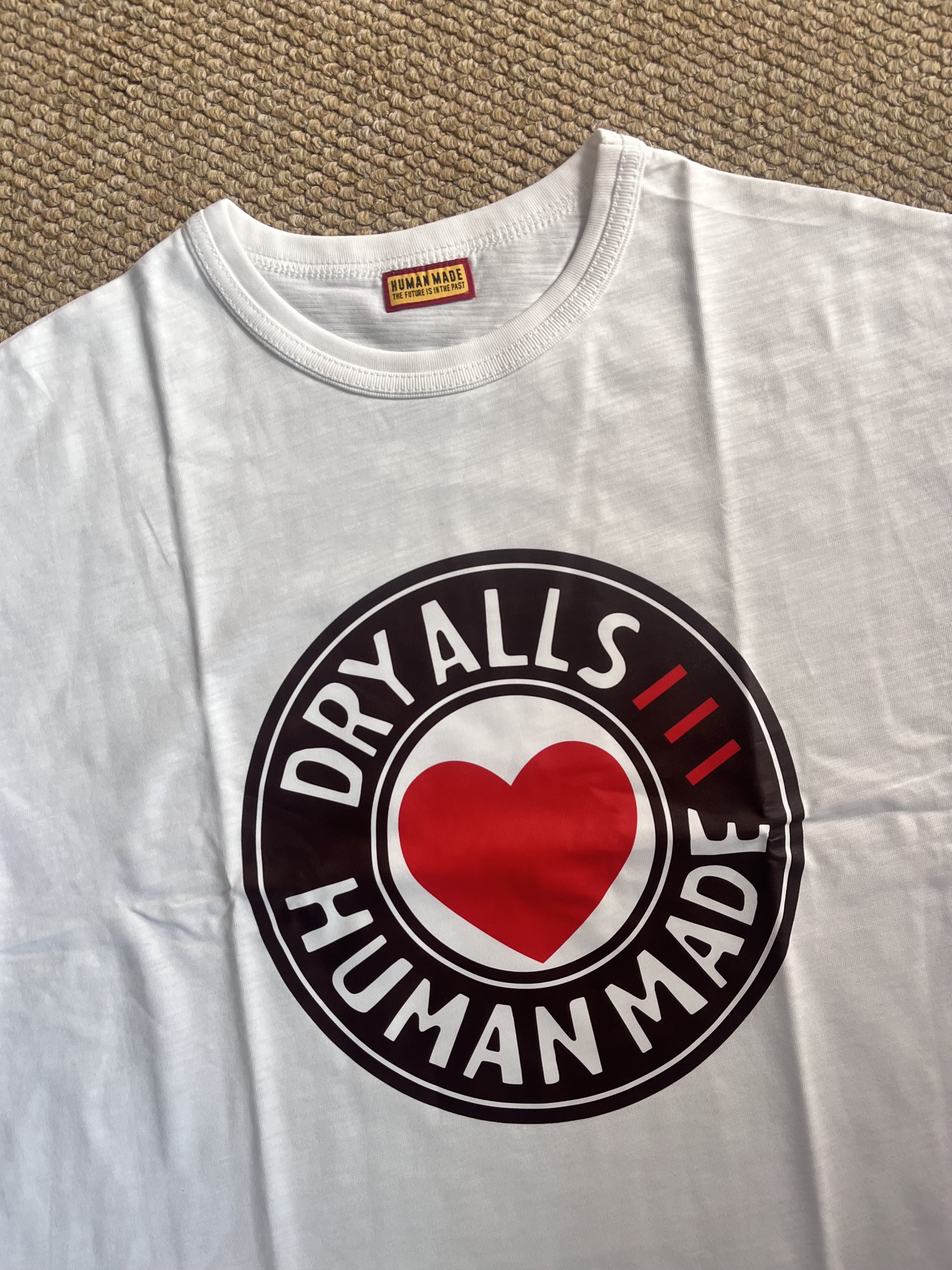 Stray kids Felix inspired DRY ALLS HUMAN MADE heart Tshirt