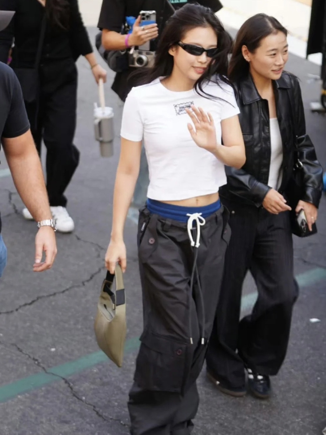 Blackpink Jennie Inspired Pockets Cargo Pants