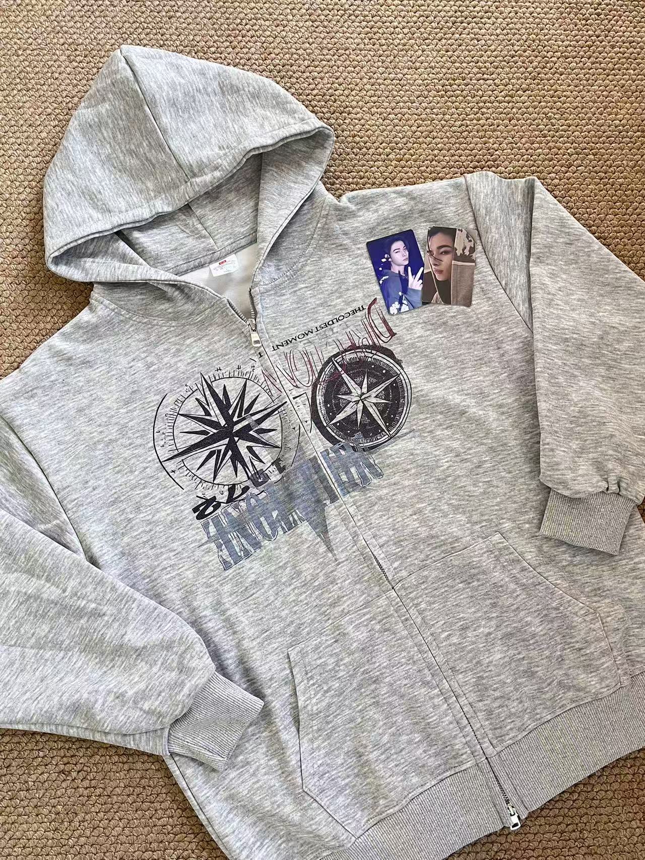 ENHYPEN Niki Inspired Milestone Zip-up Hoodie jacket-NI-KI