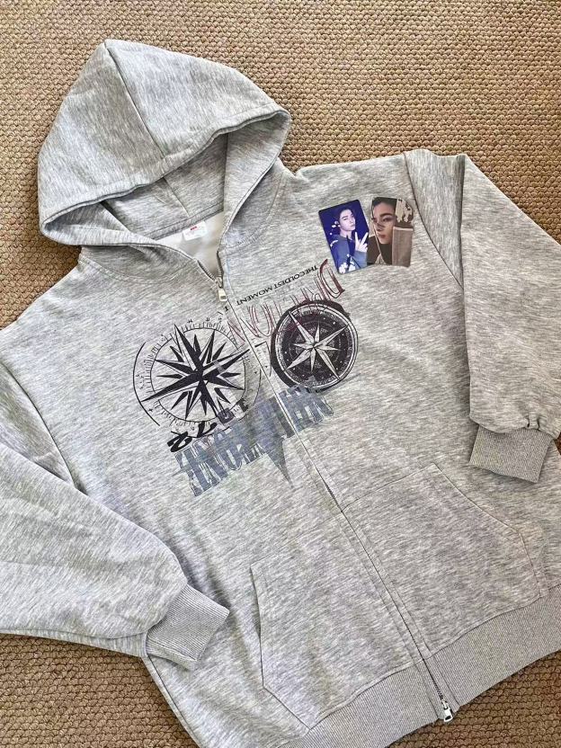 ENHYPEN Niki Inspired Milestone Zip-up Hoodie jacket-NI-KI