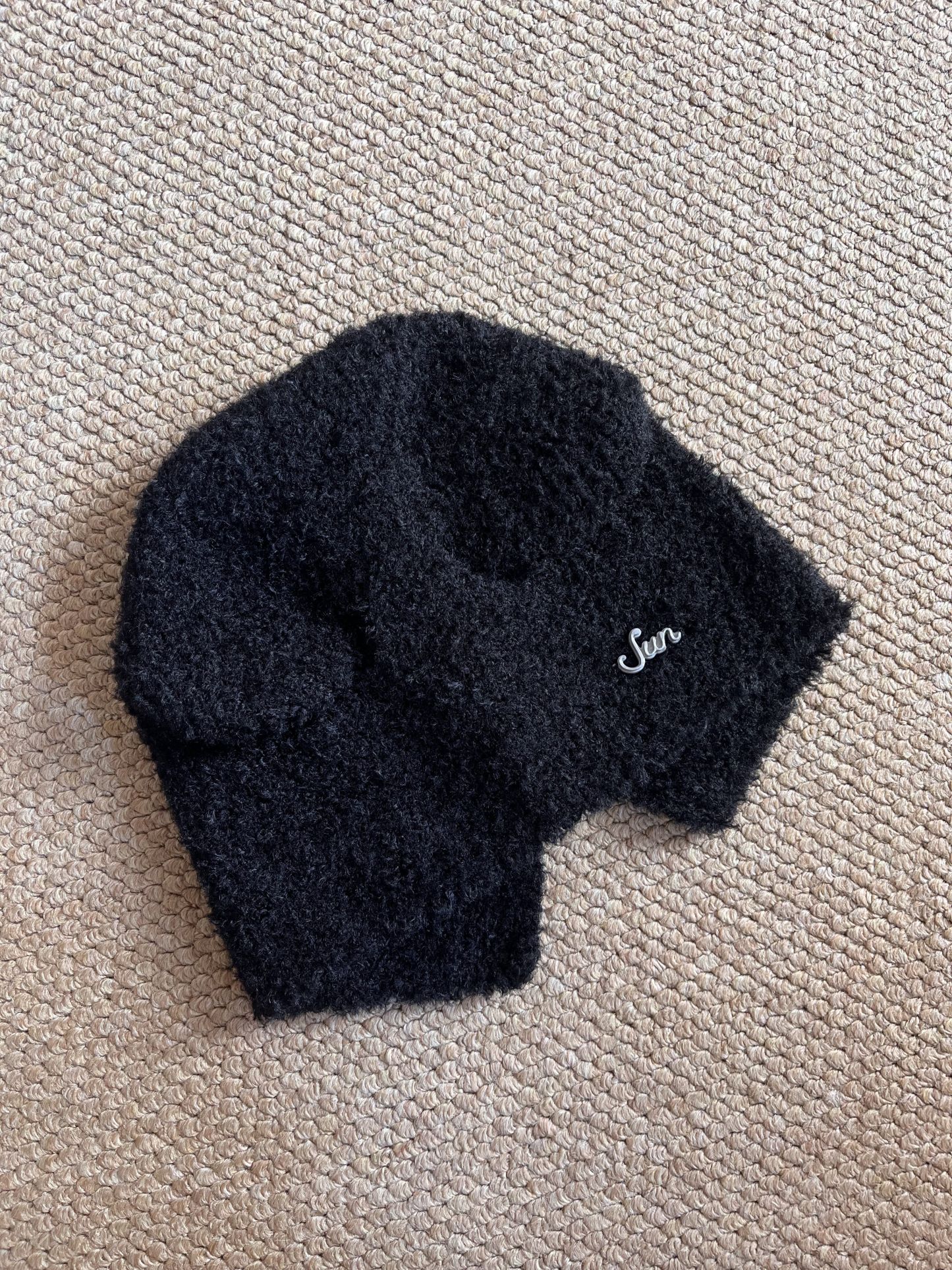 Enhypen Sunoo Artist Made Inspired Fuzzy Bear Beanie