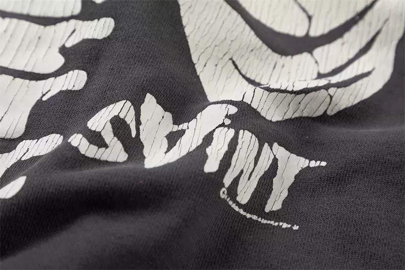 ENHYPEN Niki Inspired Skeleton Graphic Hoodie