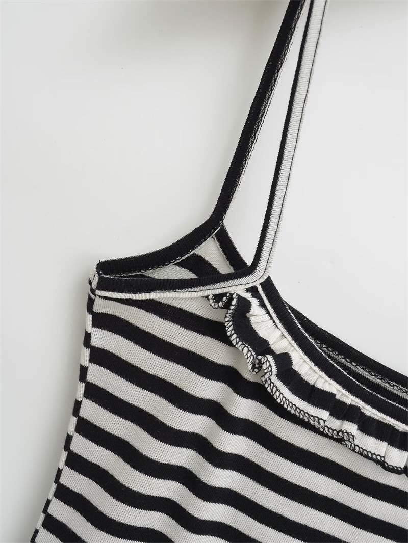 BABYMONSTER Ahyeon Summer Striped Scarf Set