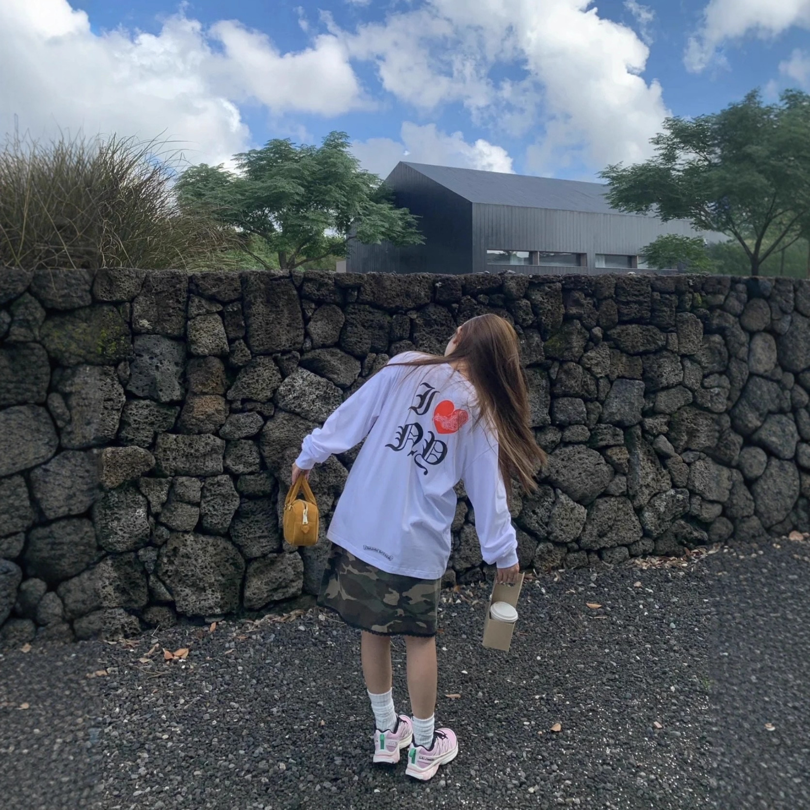 Enhypen Niki Inspired Heart NY Long Sleeve T-shirt