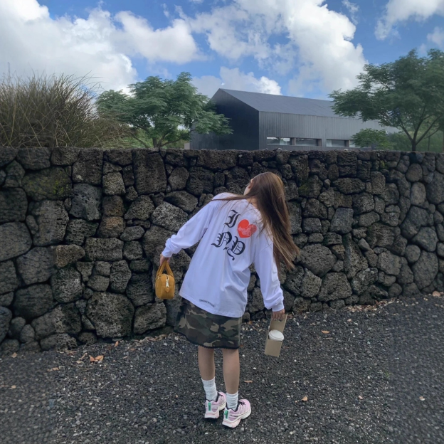 Enhypen Niki Inspired Heart NY Long Sleeve T-shirt