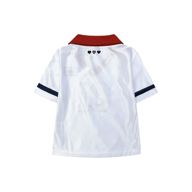 Aespa Giselle Inspired V-Neck Crop Jersey