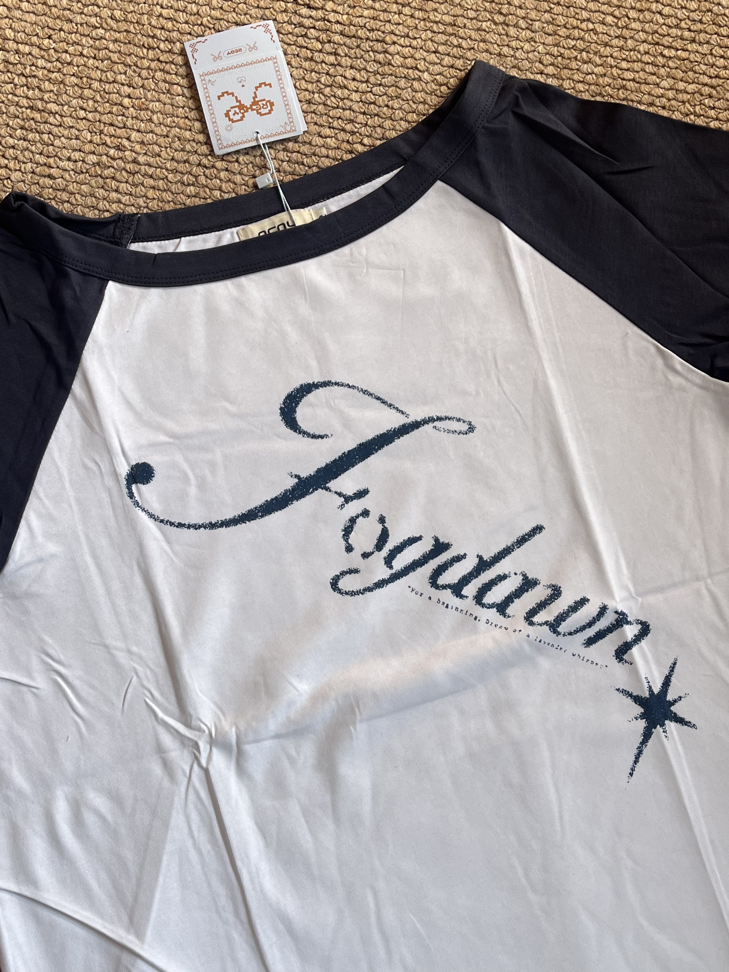 ILLIT Minju Inspired Printed Long Sleeve T-Shirt