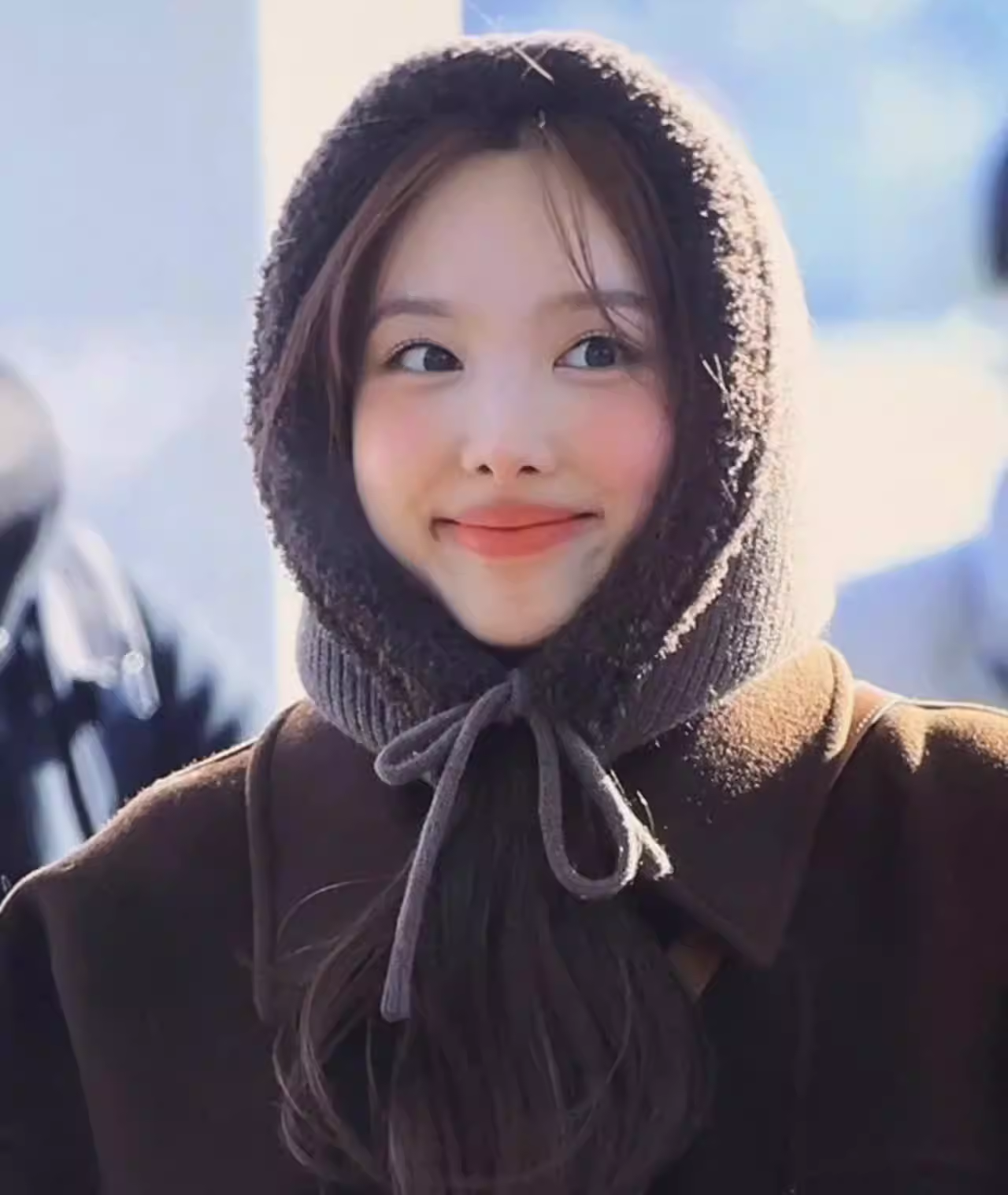 TWICE Nayeon Inspired Knitted Balaclava Hat