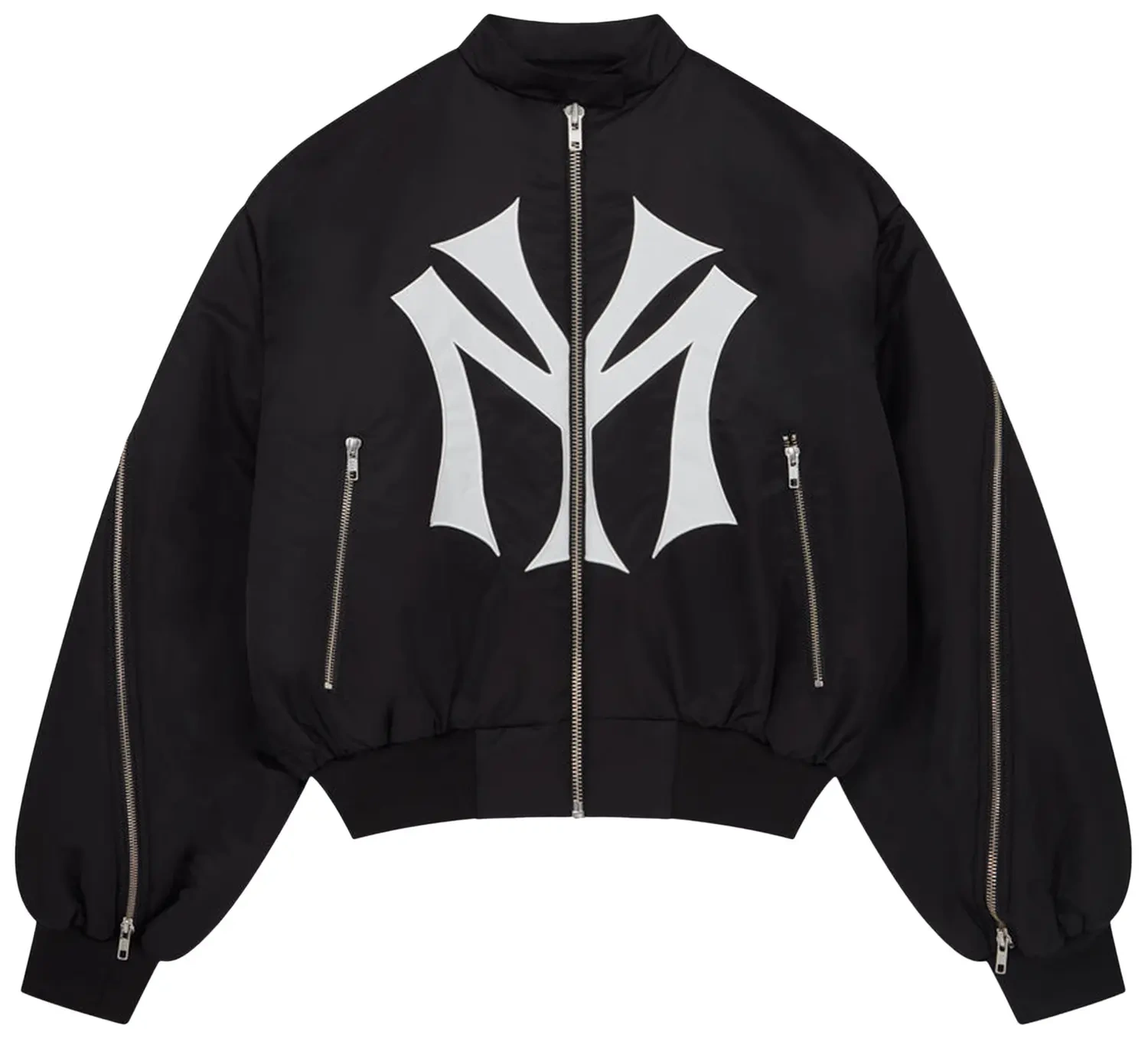 Cortis&Enhypen&Seventeen&Straykids Inspired M Logo Bomber Jacket