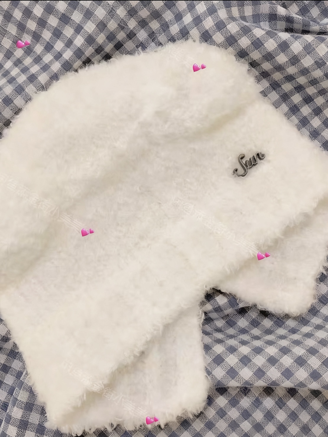 Enhypen Sunoo Artist Made Inspired Fuzzy Bear Beanie