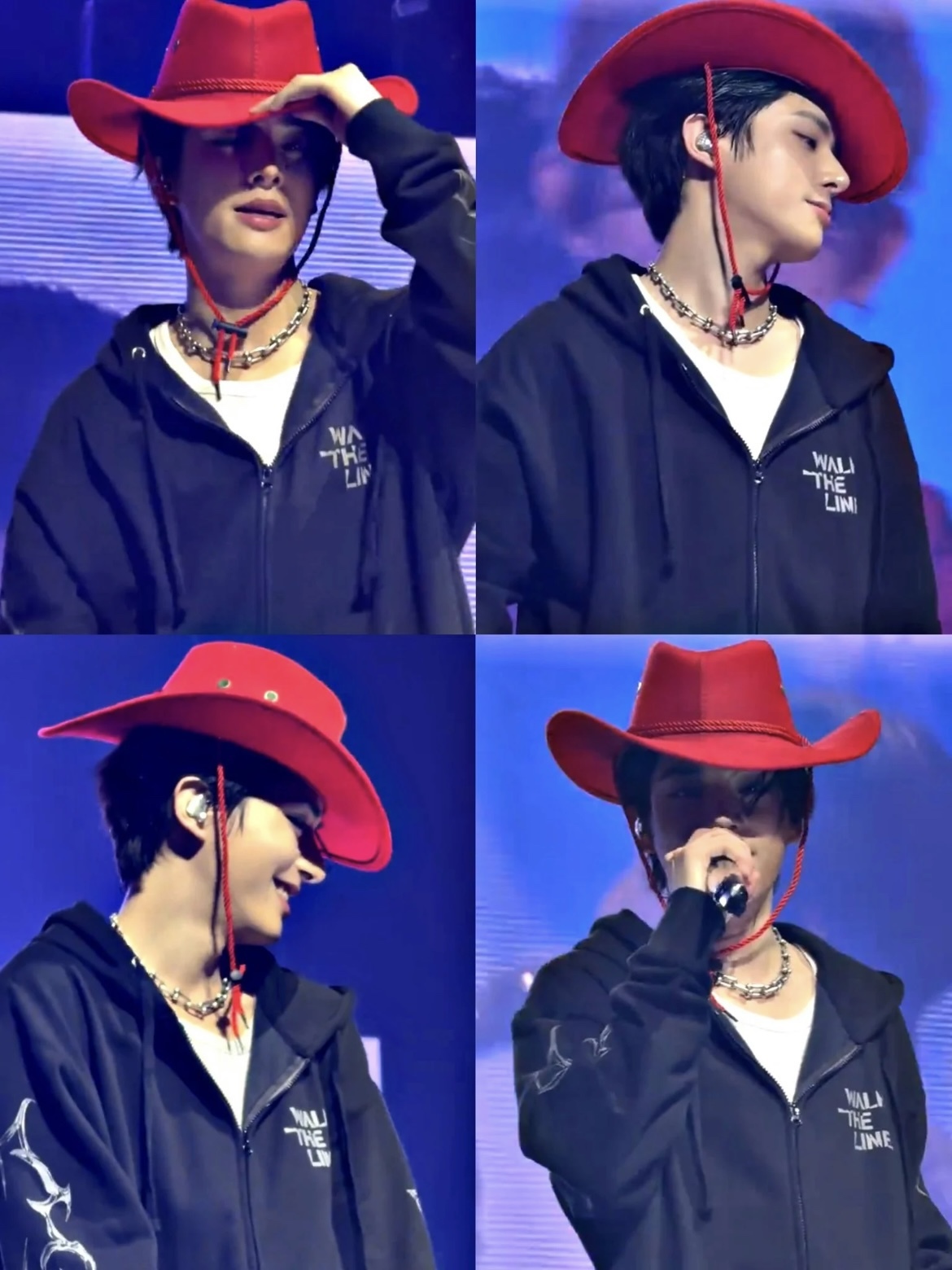 ENHYPEN World Tour WALK THE LINE IN U.S Merch Inspired Zip-up Hoodie