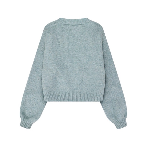 Aespa Winter Inspired Flower Sweater