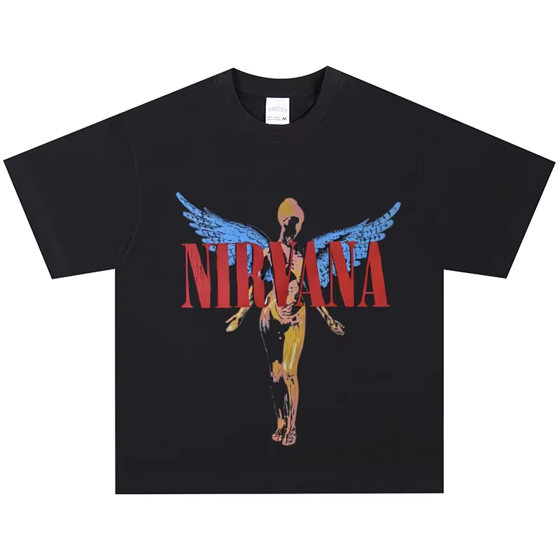 Stray Kids Hyunjin Inspired Nirvana In Utero Angelic T-Shirt-Straykids