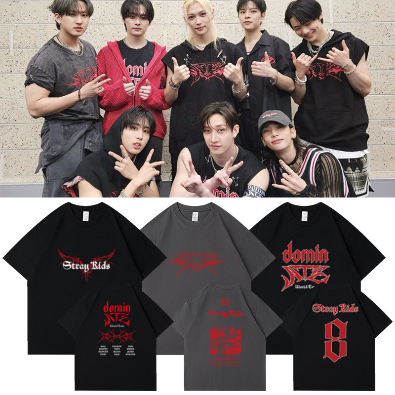 StrayKids 2024 World Tour dominATE T-Shirt