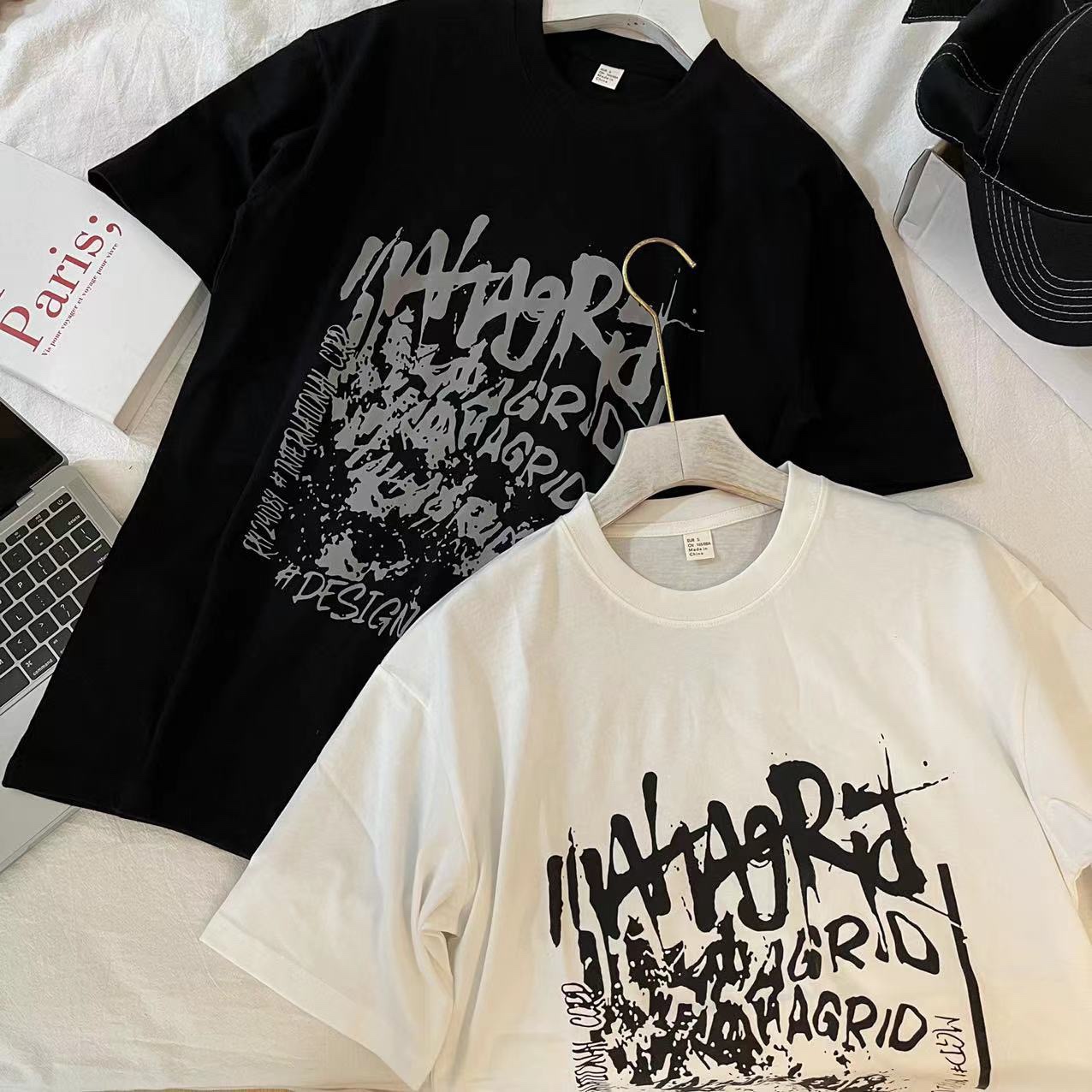 SEVENTEEN Wonwoo Inspired Graffiti Lettering Vintage Tee