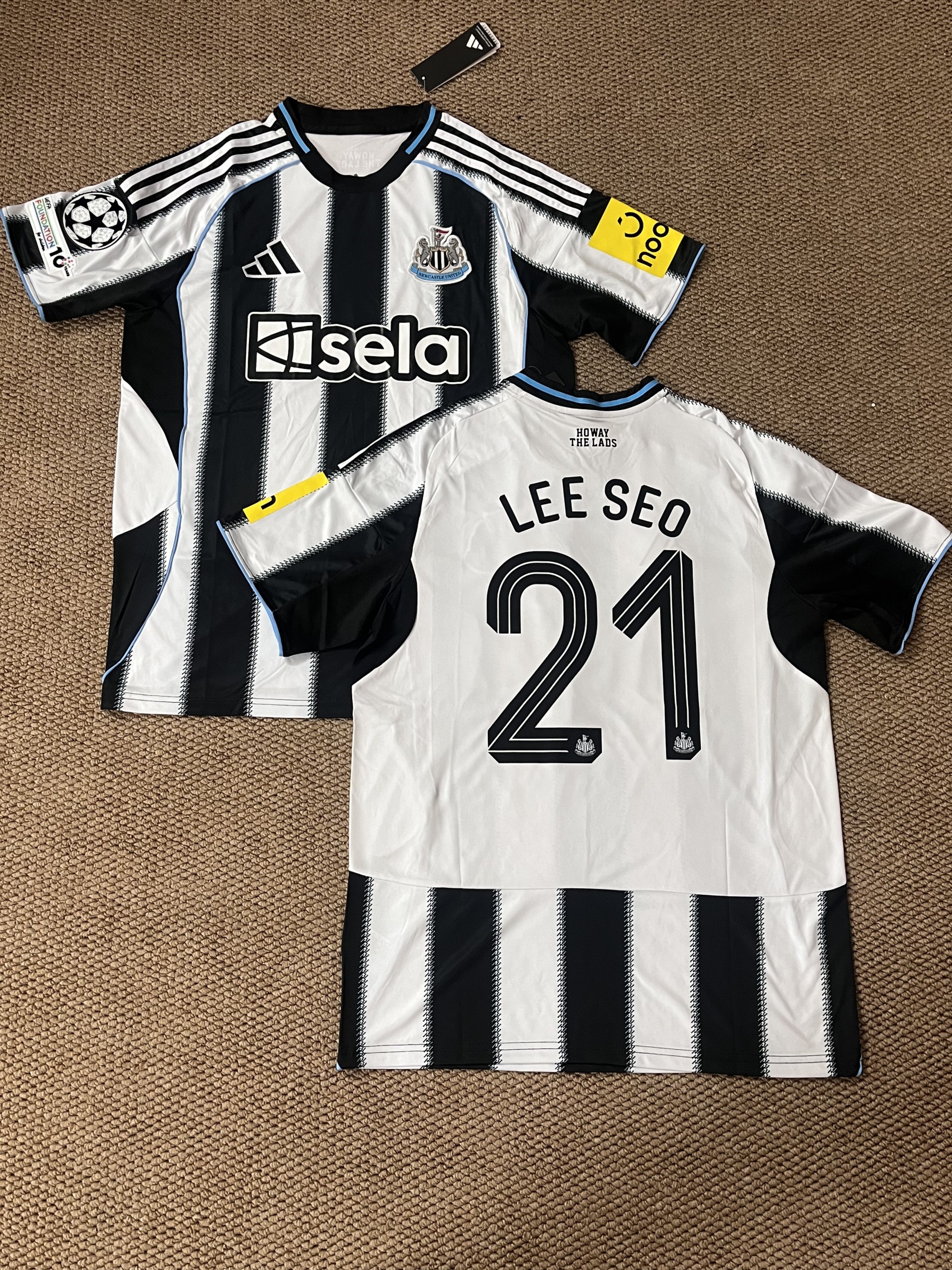 IVE Newcastle United F.C Custom Jersey