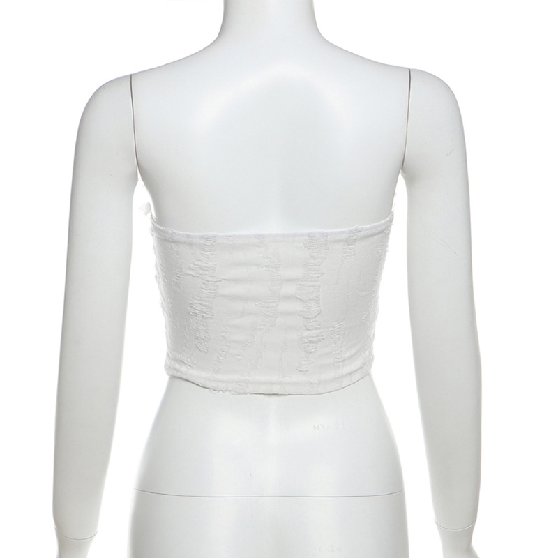 Bow Tie Tube Top-Outfitidea For Blinks BLACKPINK-Inspired Fashion