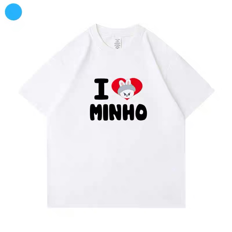 Skzoo I love Straykids-Customized Short Sleeve shirt