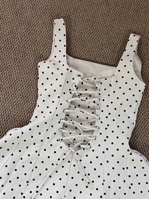 Blackpink Jennie inspired Square Neck Dress