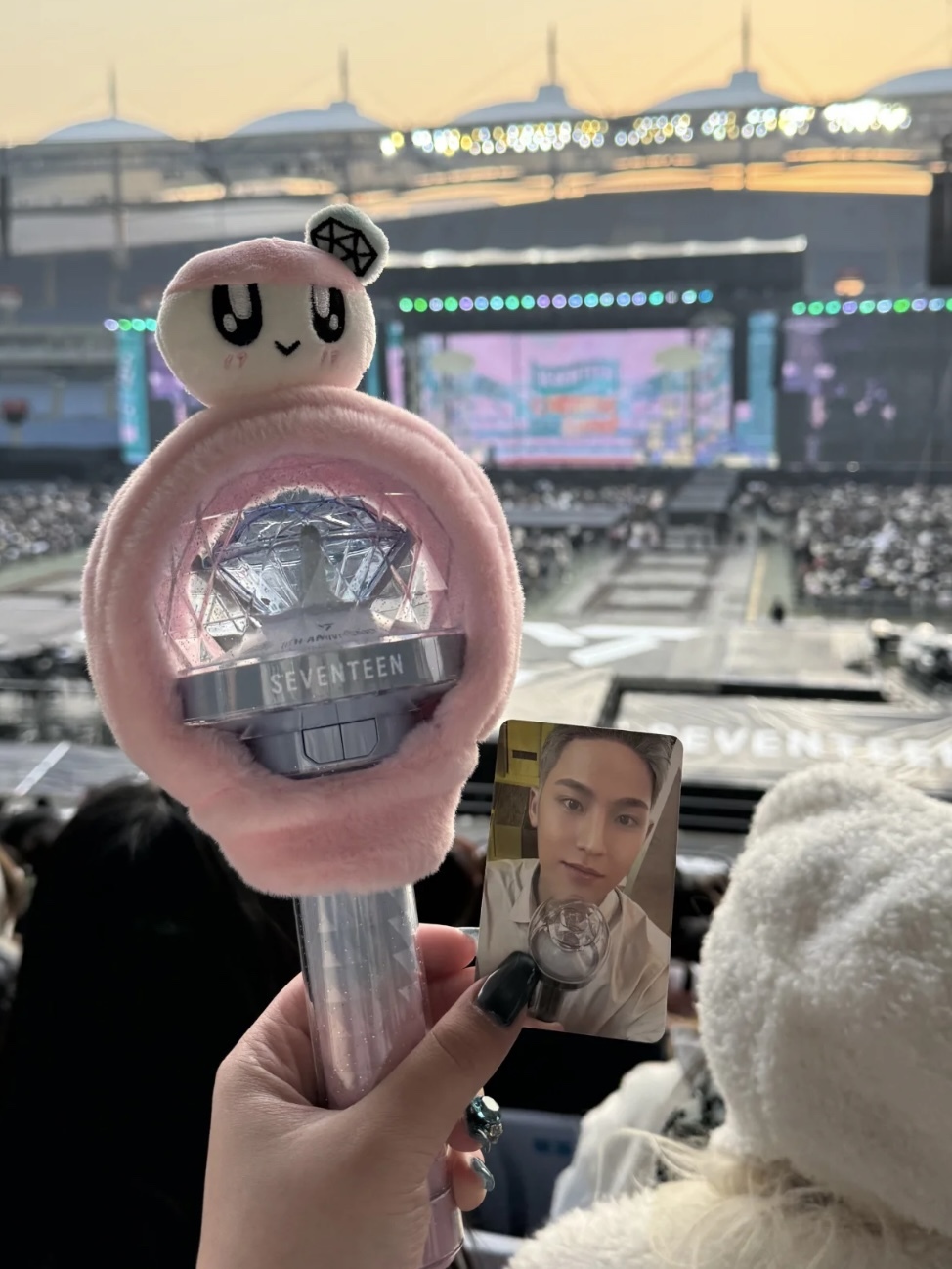 Seventeen CaratLand Merch Inspired BONGBONGEE Light Stick Cover