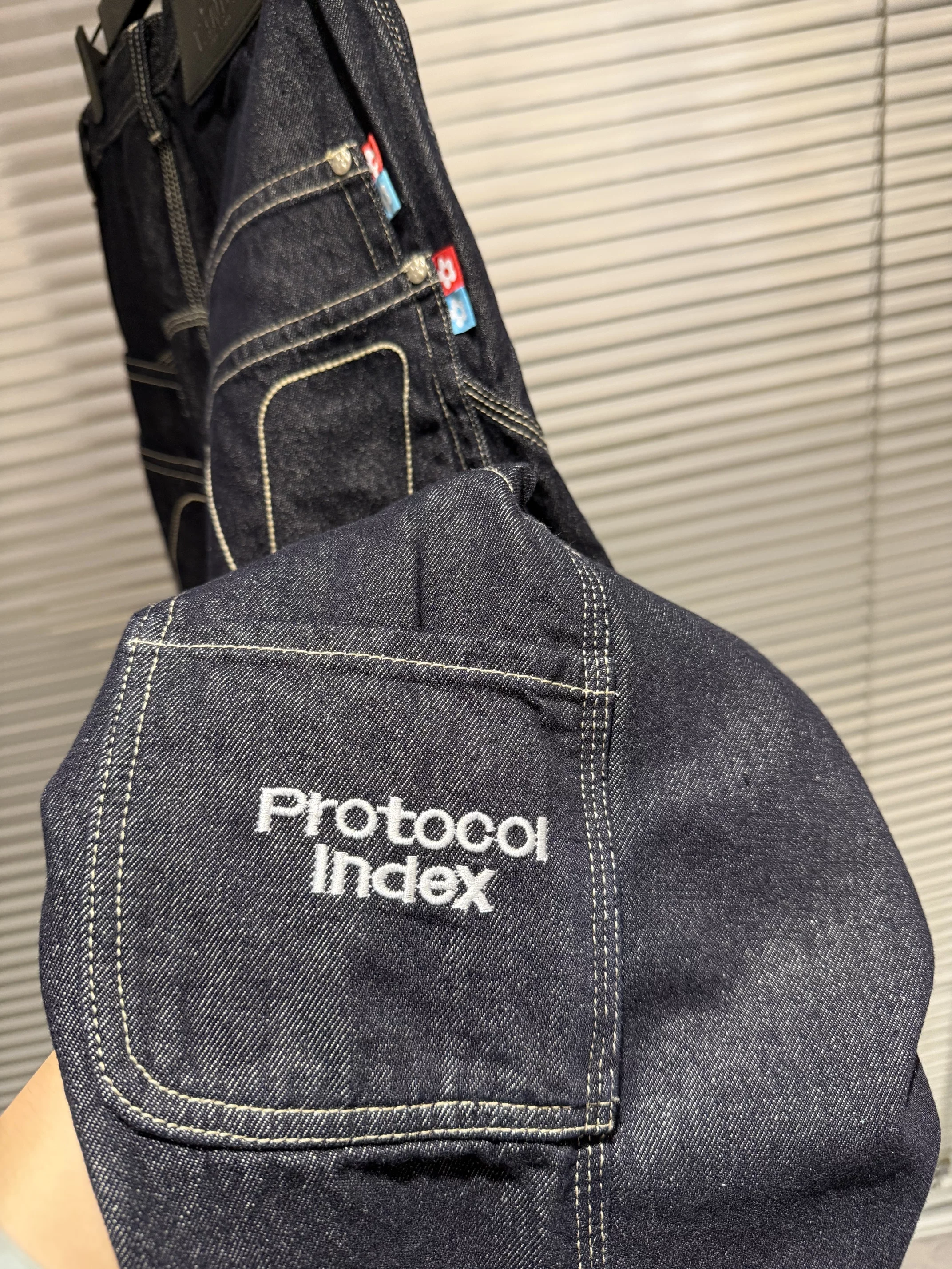 Cortis Martin Inspired Indigo Retro Baggy Denim Pants