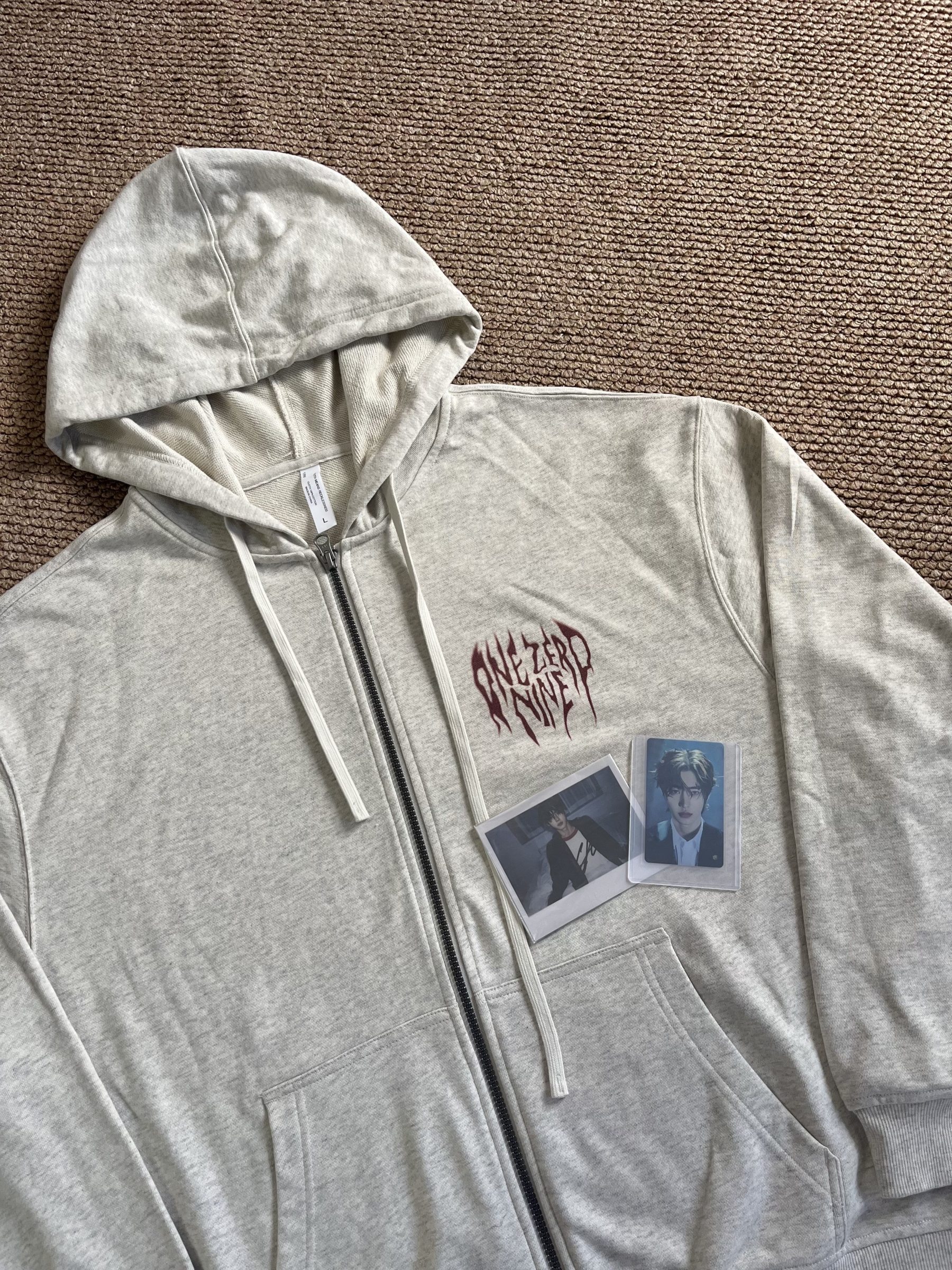 Enhypen Sunghoon Artist Made Inspired Zip-up Hoodie