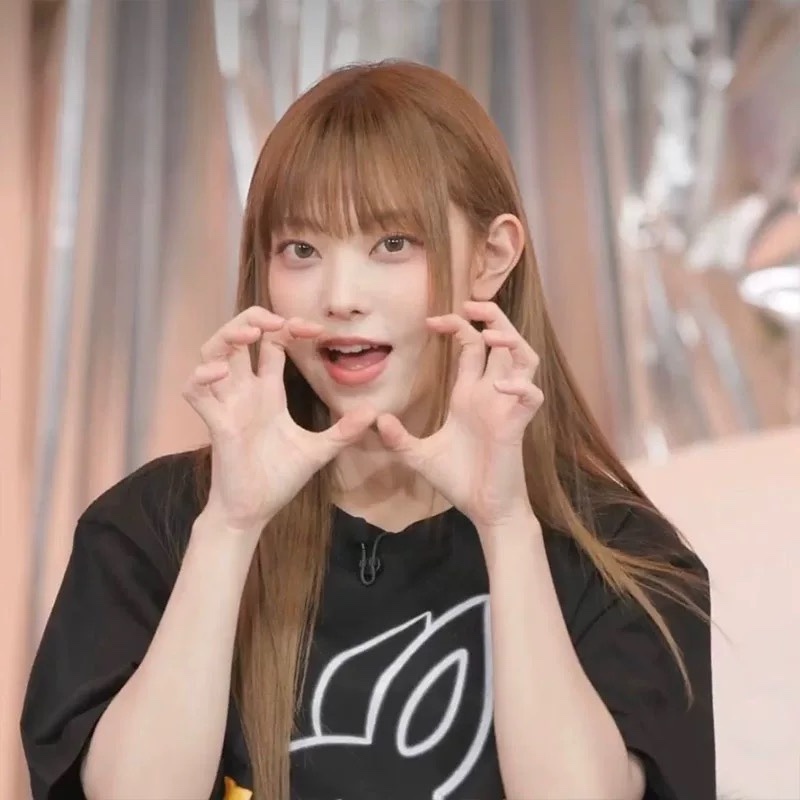 Newjeans inspired bunny print oversized t-shirt