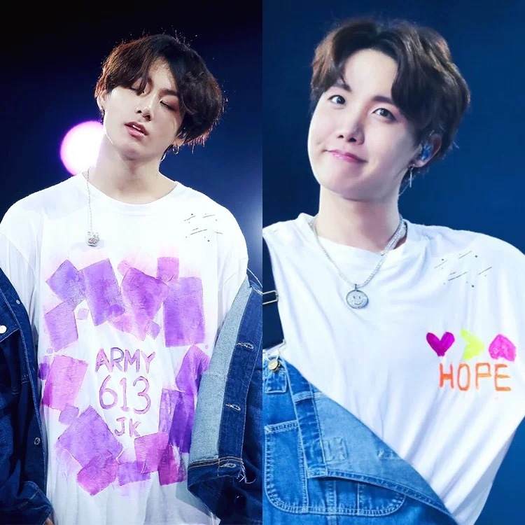 BTS Concert Inspired Graffiti Style Tee tshirt